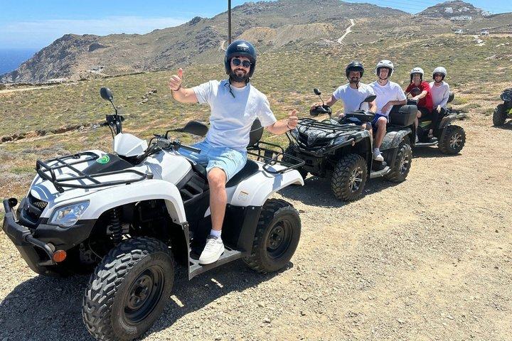 Upptäck Mykonos by ATV Premium 4-timmars äventyr