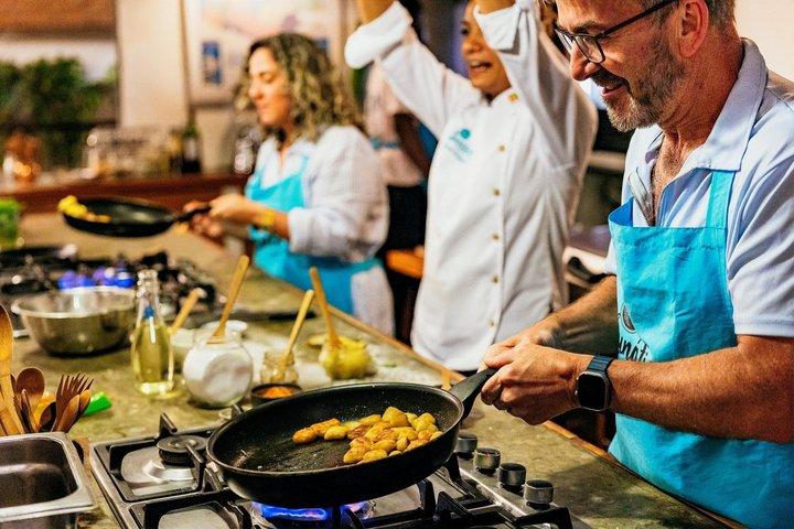 Cours de cuisine de Carthagène avec chef local (expérience en petit groupe)