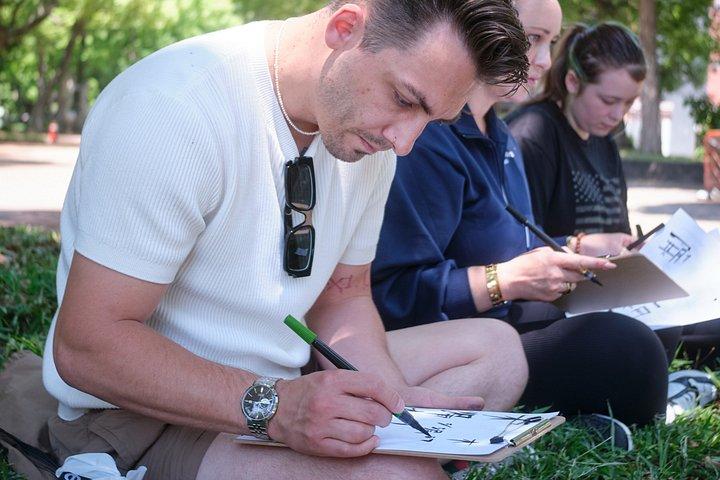 Calligraphy Workshop Tokyo | Write favorite phrase and Take Home