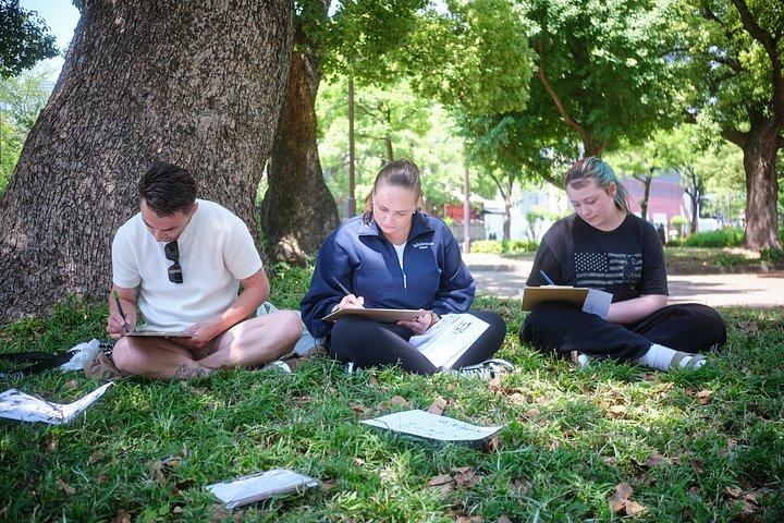 Calligraphy Workshop Tokyo | Write favorite phrase and Take Home