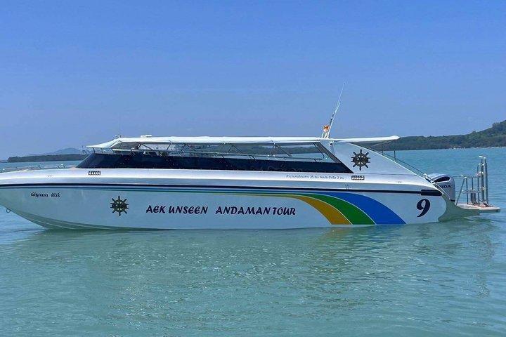 Excursion Phi Phi Maya en hors-bord ou en catamaran [Inc.