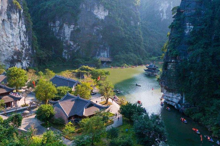 Excursión privada de un día a Ninh Binh | Bai Dinh, Trang An | Sin compras