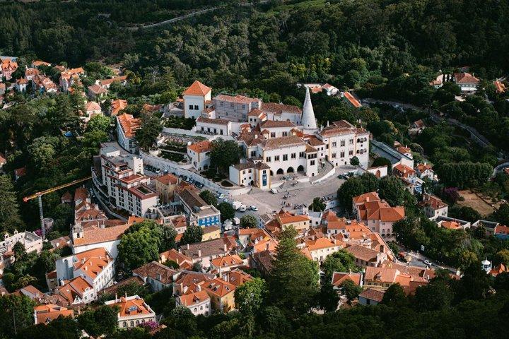Sintra Moorish Castle Ticket und Audiotour mit Dorfspaziergang