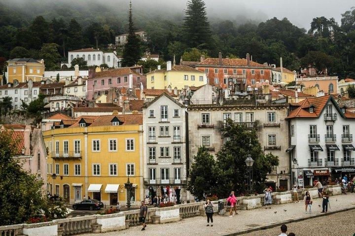 Sintra Moorish Castle Ticket und Audiotour mit Dorfspaziergang
