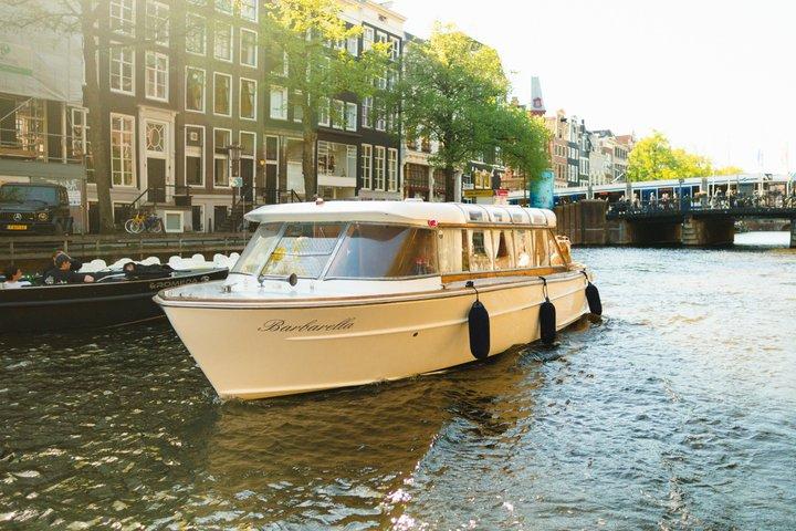 Amsterdam : Oplev den All inclusive Saloon bådsejlads