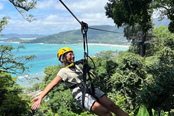 Zipline e ATV Adventure em Kamala Phuket