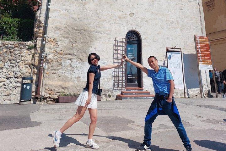 Excursão a pé privada em Zagreb com ingressos de funicular