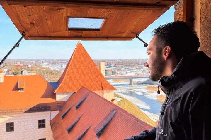Fra Riga: Rundale Palace, Bauska Slot og Ķemeri Bog Boardwalk