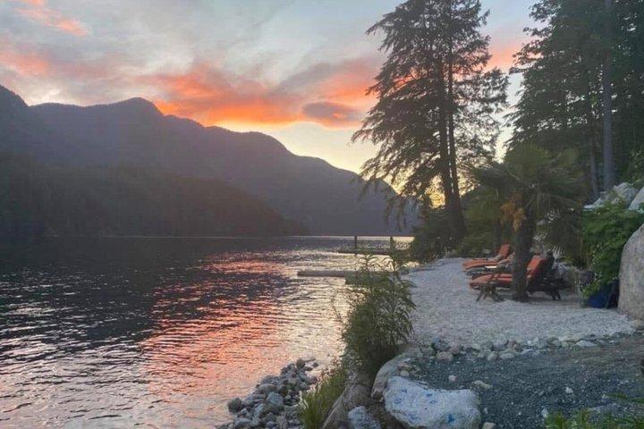 Pacific Fjord Escape Boot- en strandtour Indian Arm Vancouver