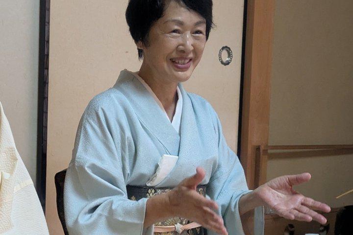 大阪の個人宅で90分本格抹茶を
