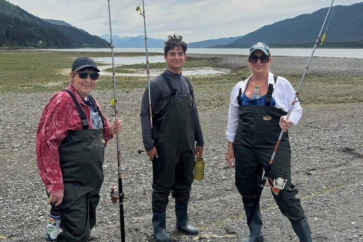 Juneau Shore Fishing y Gold Creek Salmon Bake