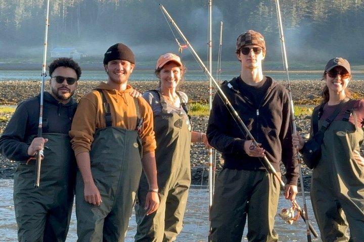 Juneau Shore Fishing y Gold Creek Salmon Bake