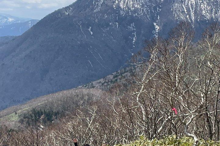 札幌と北海道のグリーンシーズンを温泉とともに1日ハイキング。