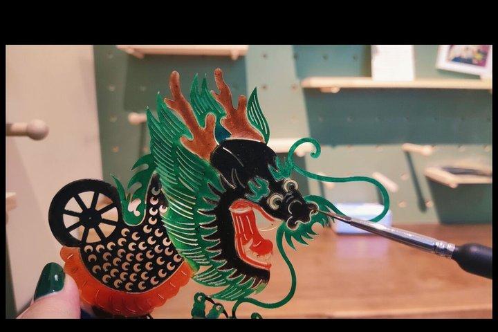 Chengdu kultur tur og skygge dukker Workshop