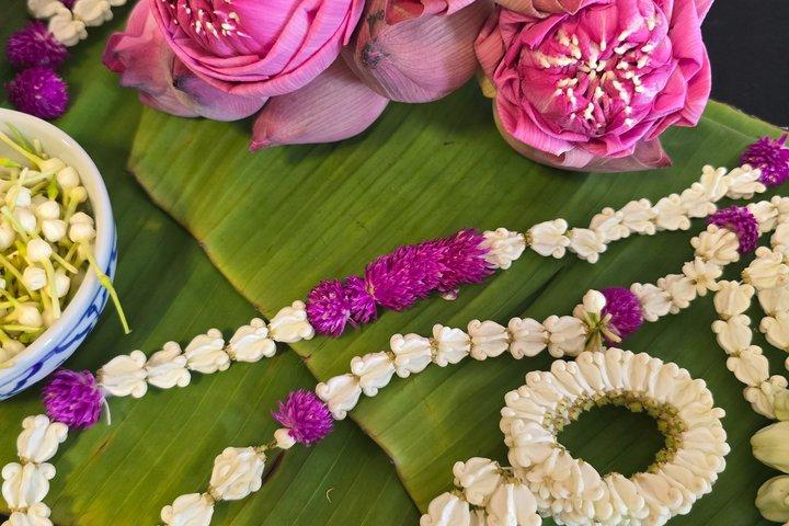 Thailändsk blomsterkonst i Phuket