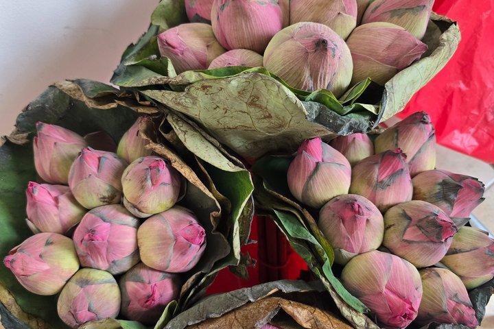 Thailändsk blomsterkonst i Phuket