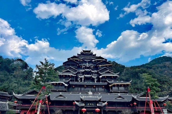 Chongqing 1 - Tour di gruppo di un giorno alla città antica di Gongtan con crociera