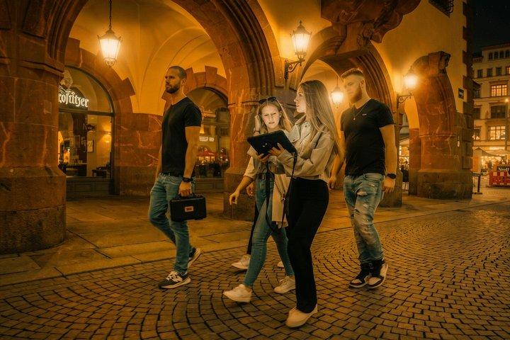 Nattlig brottsjakt i Köln