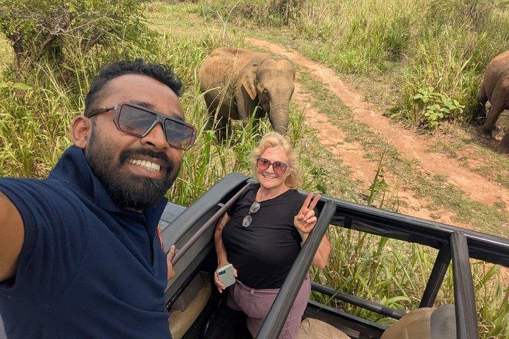 Excursión privada de un día a Tuk Tuk desde Kandy a Sigiriya con Safari