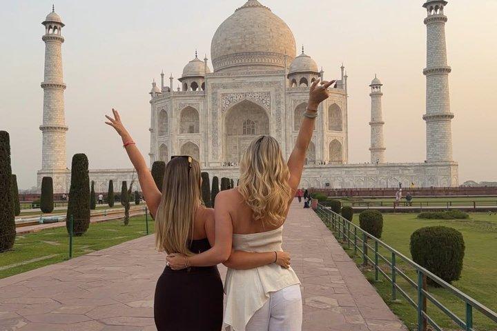Taj Mahal-dagstur från Delhi med supersnabbtåg