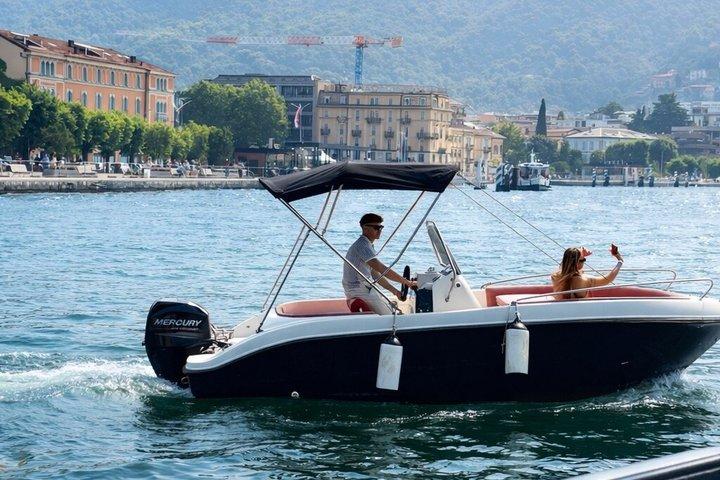 Alquiler de barcos en Lake Como No se necesita licencia