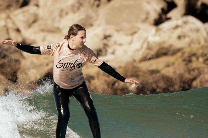 Surf Lesson in Costa da Caparica with Lunch & Photos
