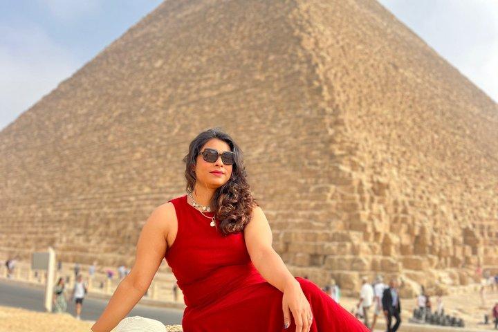 Private Giza Pyramider, Sphinx og Camel Ride Halvdagstur