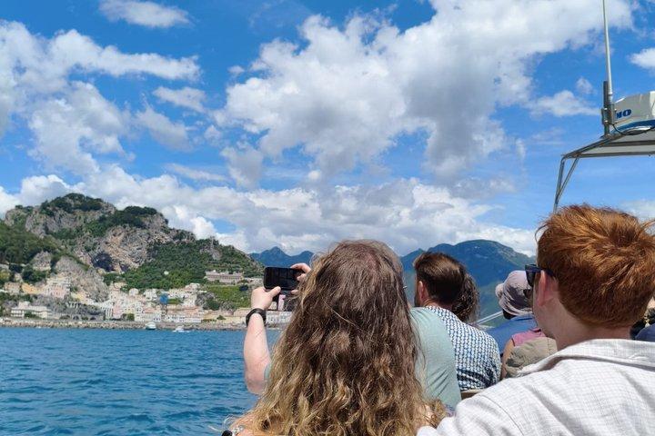 Amalfiküsten-Express-Tour von Neapel mit Bootsfahrt