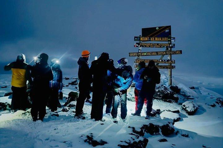 7 dage Machame Route tiltræder gruppen Kilimanjaro Trek