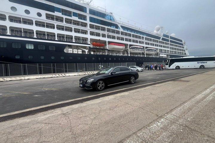 Transport privé de luxe : Rome - Civitavecchia Cruise Port