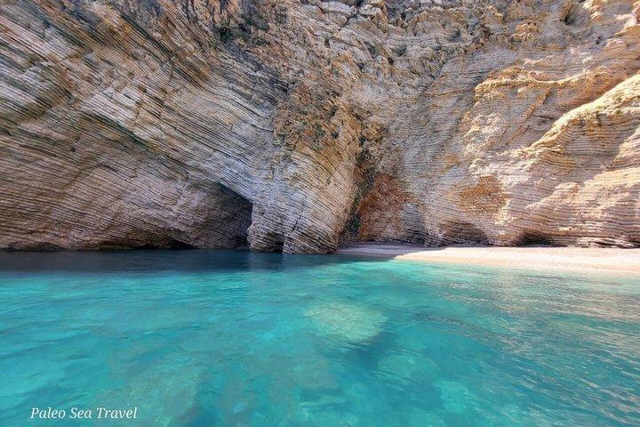 Corfu Paleokastritsa 1h tour Cavernas do mar Paradise Stelari praia