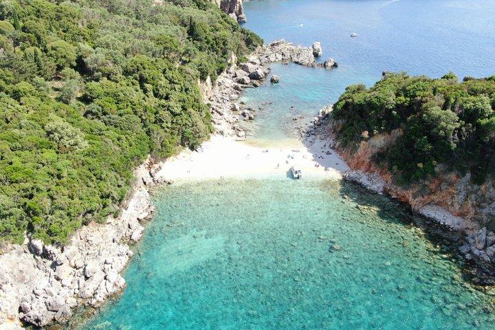 Corfu Paleokastritsa 1h tour Cavernas do mar Paradise Stelari praia