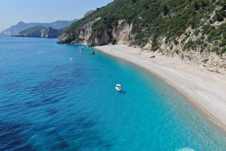 Corfu Paleokastritsa 1h tour Cavernas do mar Paradise Stelari praia