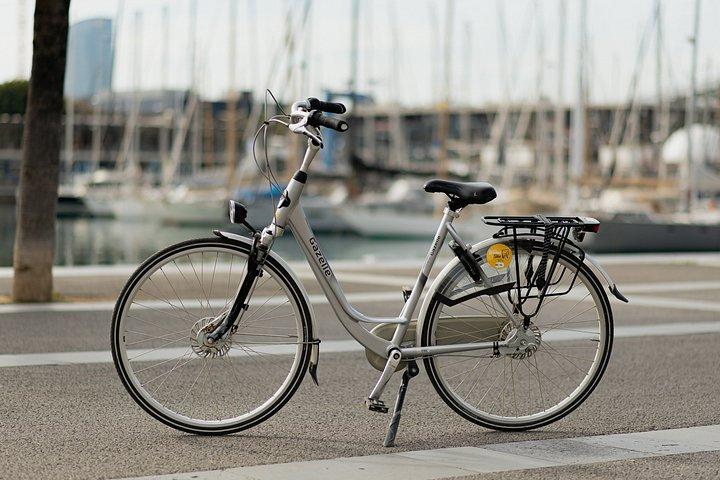 バルセロナ自転車レンタル|オランダ語コンフォートバイク