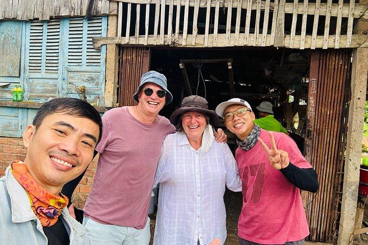 ホイアンの田舎のバイク：カムキン島 - 地元の村々