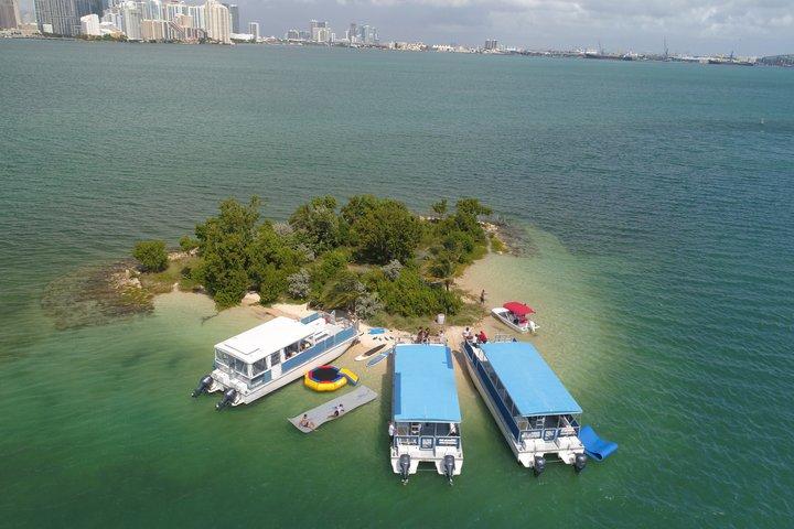 Privé-catamarancharter van Miami Beach en Sandbar