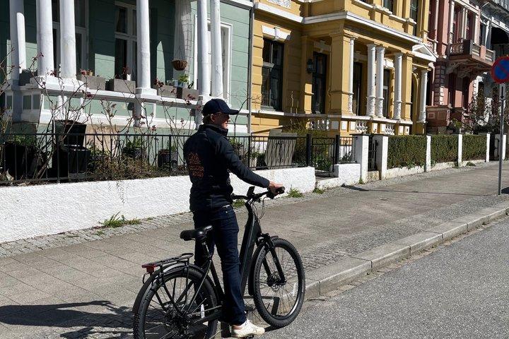 Bergen E cykeltur Udforsk Cobblestone gader og lokal kultur