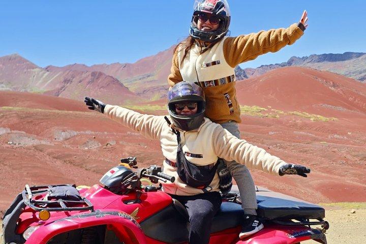 Rainbow Mountain e Red Valley in ATV Full Day Adventure