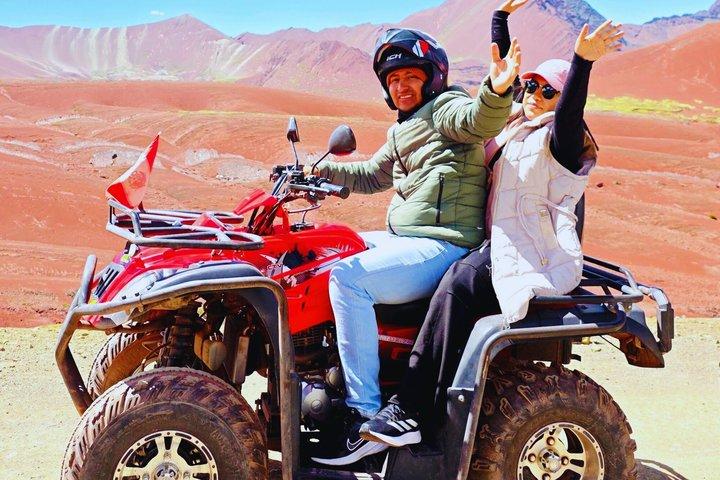 Rainbow Mountain e Red Valley in ATV Full Day Adventure