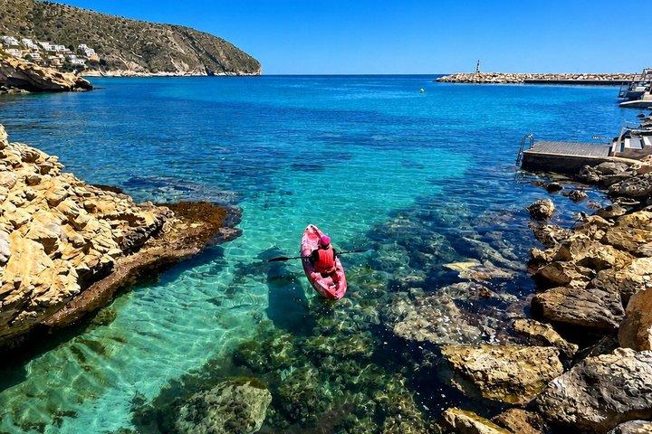 Kajaktocht in Moraira