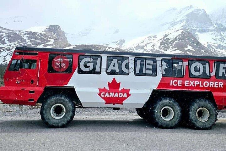 Visite du champ de glace Columbia et Skywalk au départ de Calgary Canmore