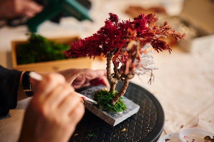 Bonsai Making Workshop and Take Home in Arashiyama Kyoto