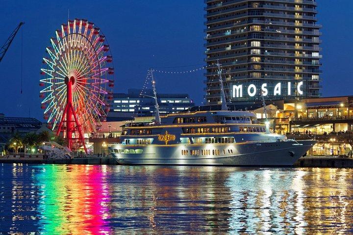 ロープウェイと港の夜景を眺めながらの神戸プライベートショアエクスカーション