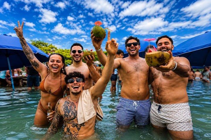 Cholón Party in motoscafo Playa Barú isola privata e pranzo