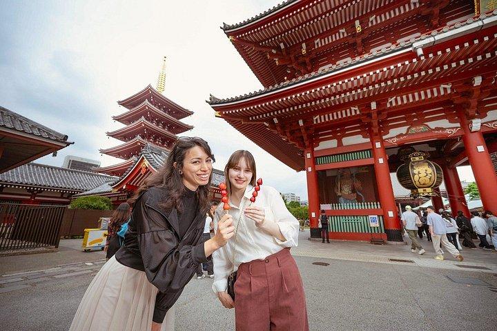 はとバスで行く東京モーニングツアー：東京タワー＆浅草寺