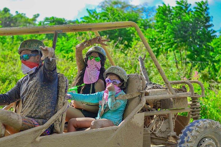 Punta Cana Monkey House, Buggy and Cenote Combo with Macao Beach
