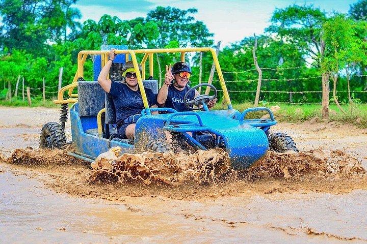 Punta Cana Monkey House, Buggy and Cenote Combo with Macao Beach