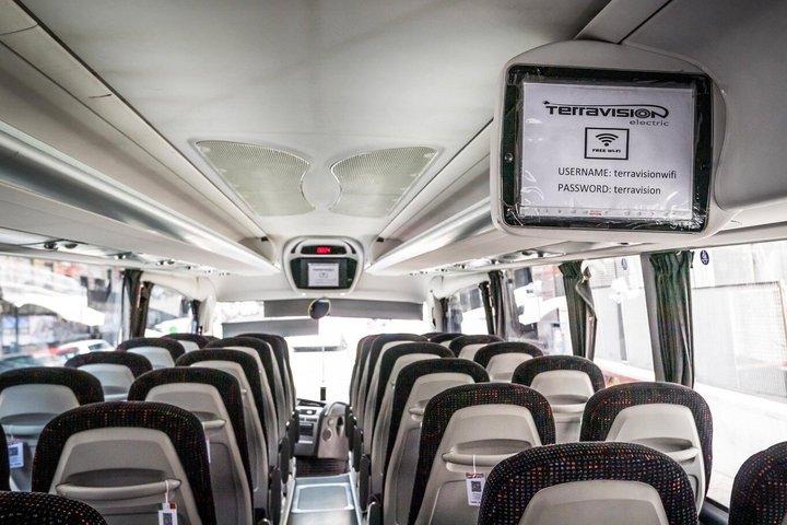 Fiumicino Airport FCO Bus naar Rome Vaticaan en Termini Haltes