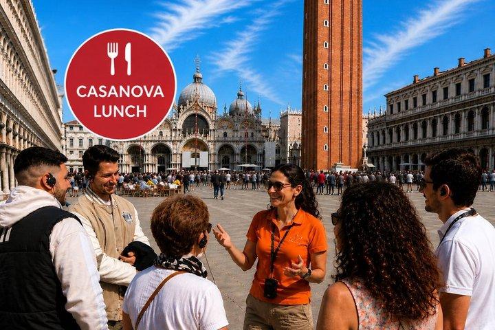 Veneza's Best Seller: Basílica & Doge, Gondola + Casanova Almoço