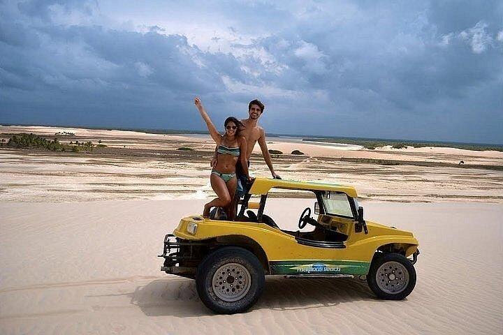Buggy på østkysten af ​​Jericoacoara